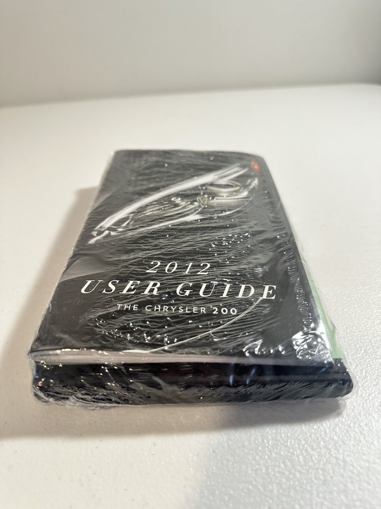 2012 The Chrysler 200 Owners Manual Sealed
