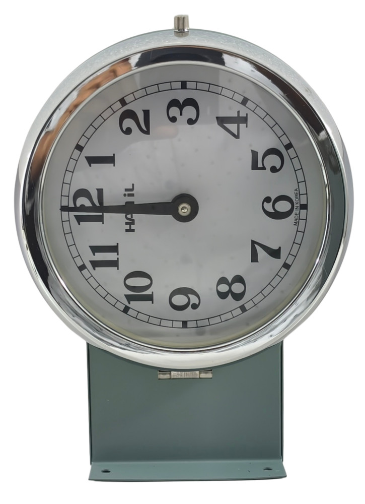 Han iL SSC-404 Double Faced Bracket Type 2 Hand Slave Master Clock Marine Ship