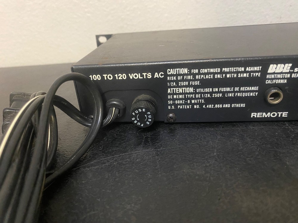 BBE Sonic Maximizer 422 Rack Mount Pro Audio, Tested GOOD!