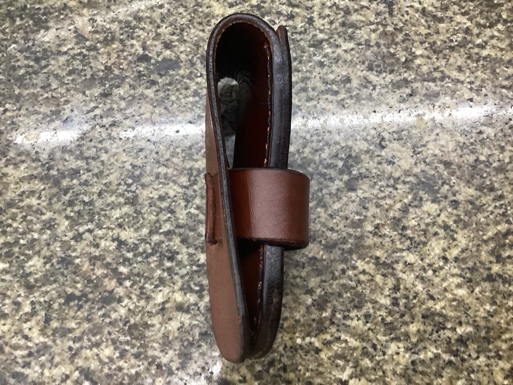 Leather Folding Knife Case Sheath Buck 110 Size (Sheath Only)