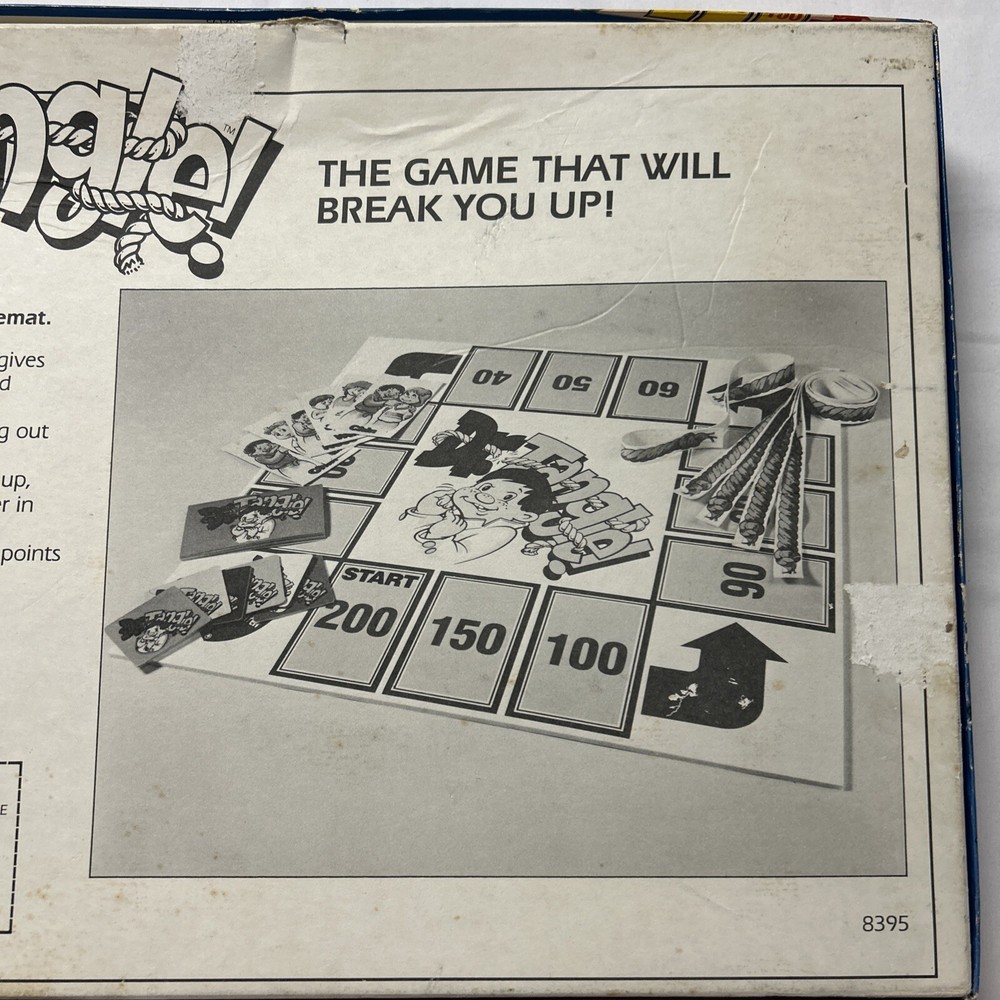 Dr. Tangle Board Game - Selchow & Righter - 1987 - Pre-owned