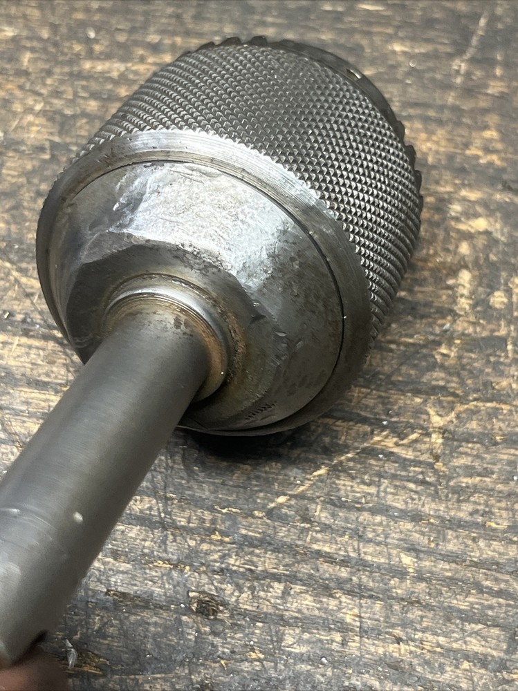Very Early Jacobs Drill Chuck No 3 Unknown Taper 1/2 Cap ⬇️😎