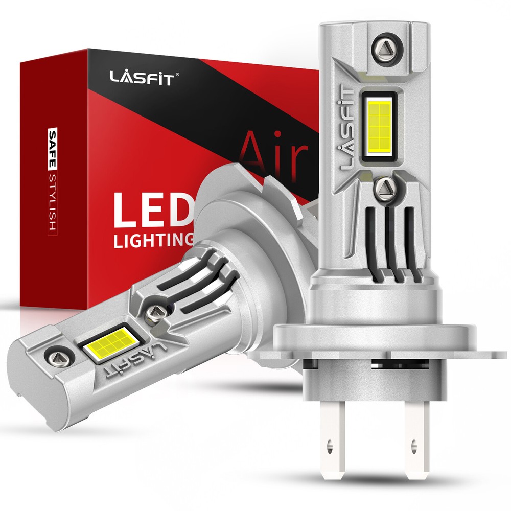 Lasfit H7 LED Headlights High or Low Beam Fog Light Bulb 60W 6000LM Bright LCair