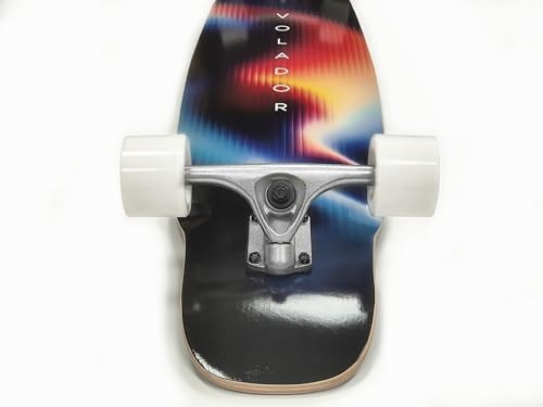 46" Maple Dancing Longboard - Smooth Ride, Flexible Deck, Ideal for Tricks & Fre