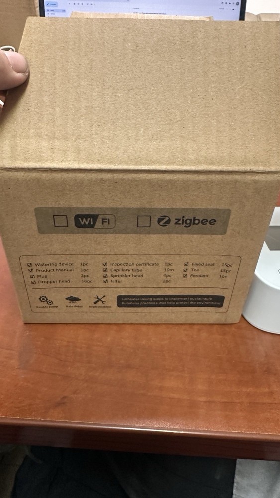 Smart Watering Device App Control RH Display Energy Conservation