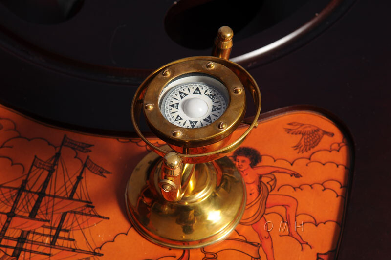 Gimbaled Compass Home Decor
