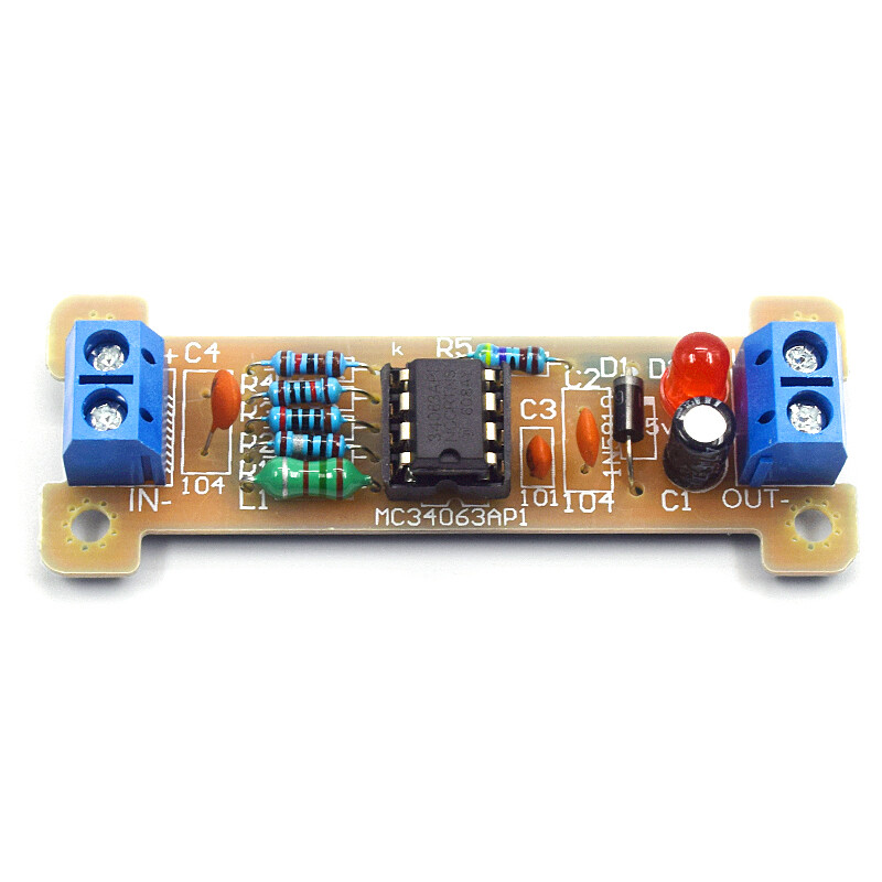 5V 12V DIY electronic MC34063 DC-DC adjustable voltage regulator power module