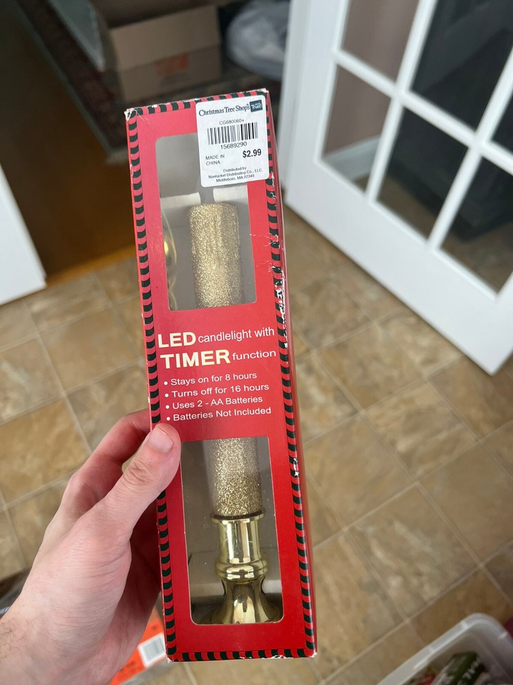 led candelelight with timer function christmas tree shops