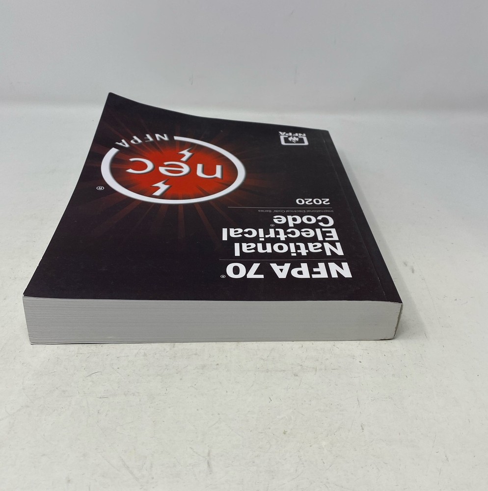 NFPA 70 National Electrical Code 2020 Softbound - Black/Red 8.5x11