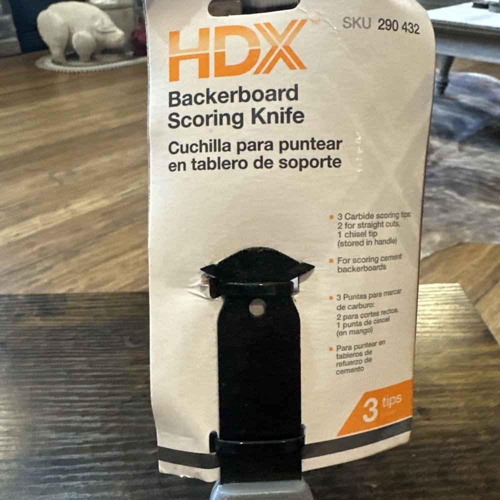 HDX Cement And Backerboard Scoring Knife