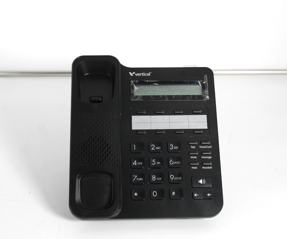 Vertical VU-9208-00 8 Button Basic Duplex Digital Phone w/ Handset & Stand