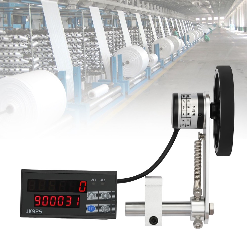Digital Length Meter Rolling Wheel Length Measure Tool Meter Counter Electronic