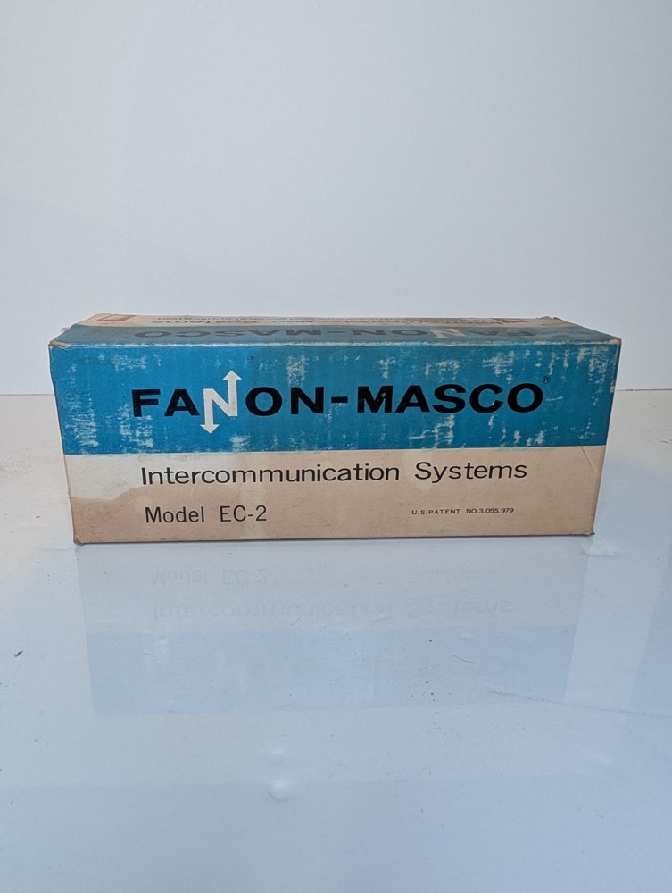 Fanon-Masco EC-2 Intercom System 9V Battery Powered  In Original Packaging