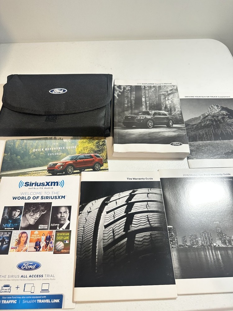2016 Explorer Owner's Manual Ford
