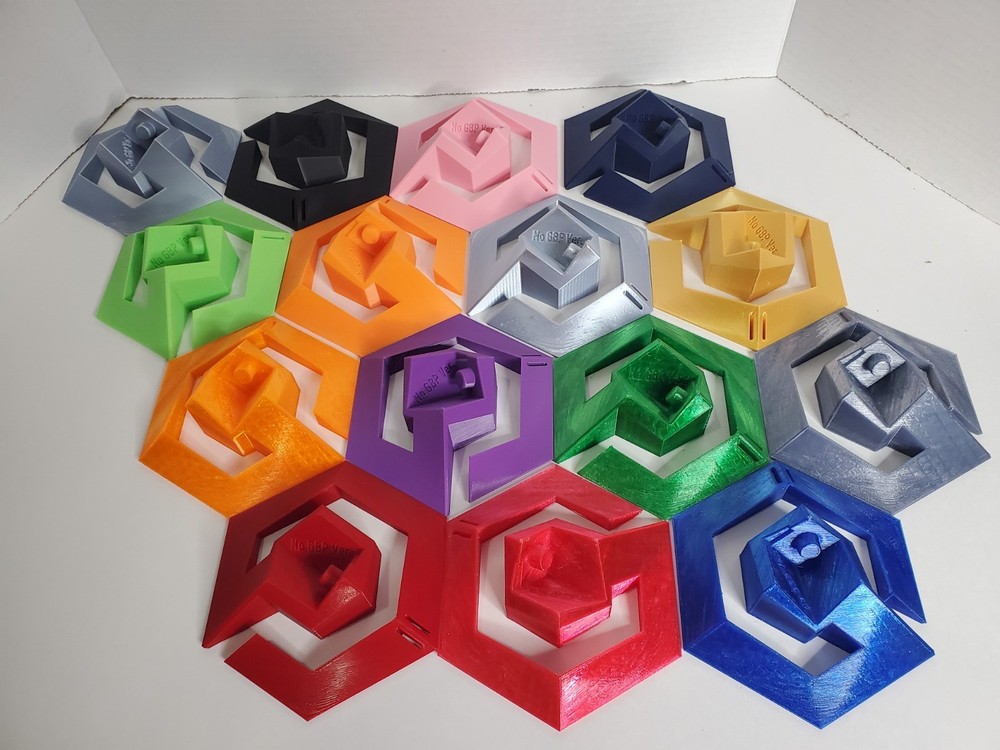 Stand for Nintendo GameCube Console Display Corner Dock - New Colors