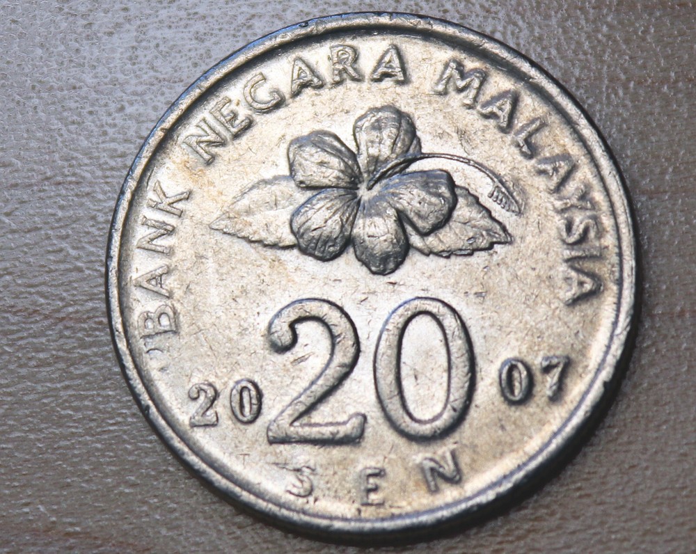 2007 Malaysia 20 Sen