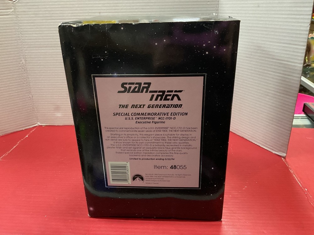 startrek special commemorative edition uss enterprise
