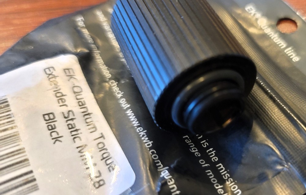 EKWB EK-Quantum Torque Extender Static, MM 28, Black