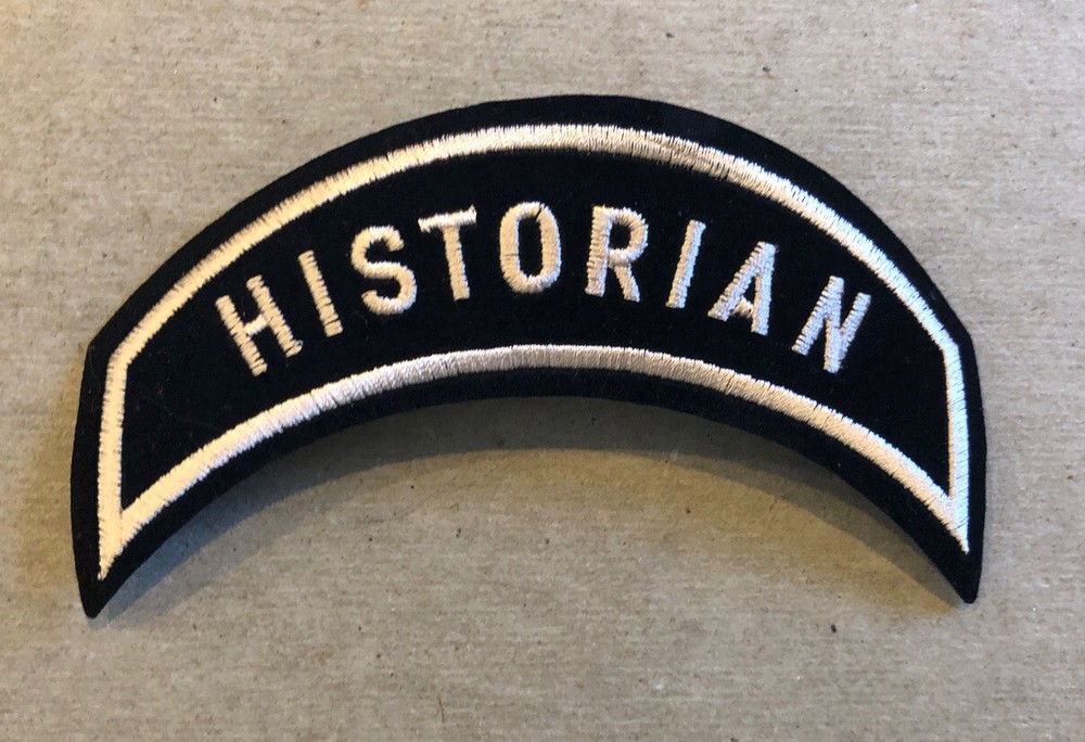 HARLEY DAVIDSON OWNERS GROUP HOG HISTORIAN CHAPTER OFFICERS PATCH