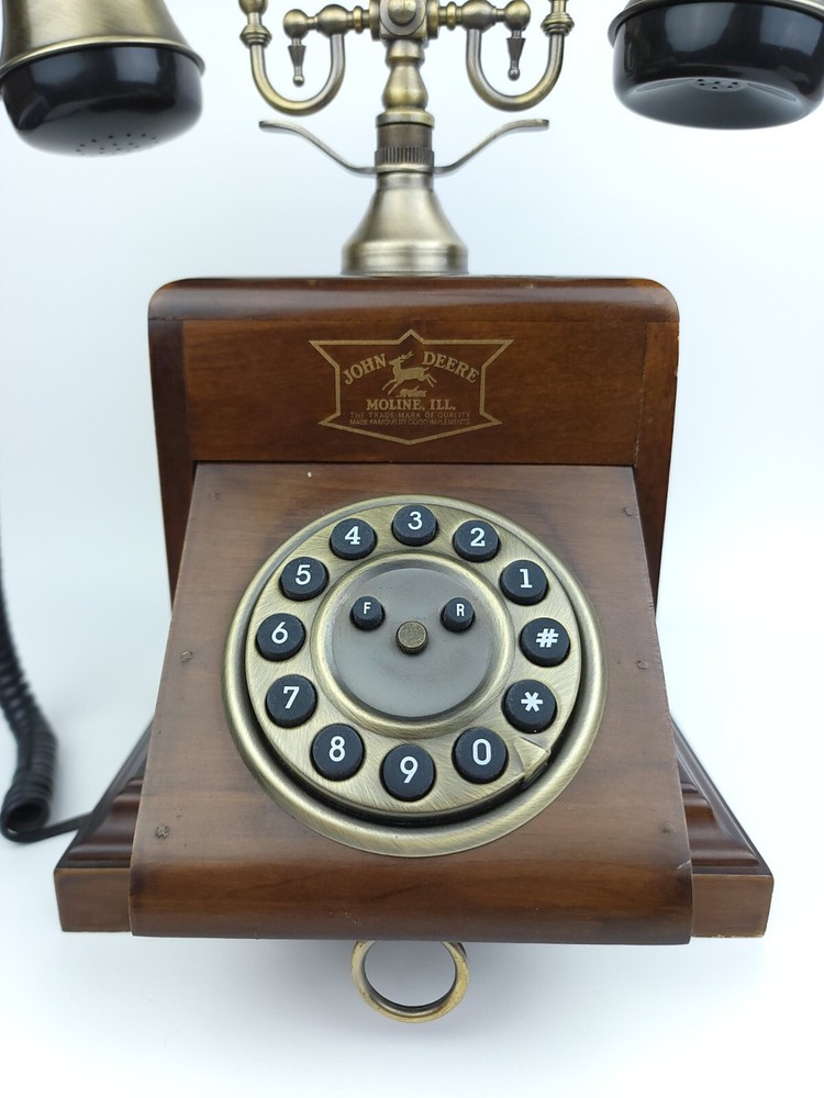 VTG John Deere Wood Cradle Phone