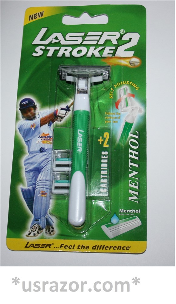 Laser Stroke Ft Gillette Atra Plus Schick Slim Twin Wilkinson Razor blade Handle