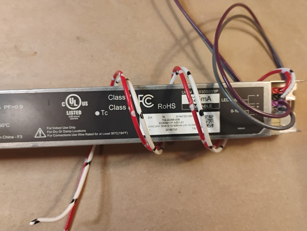 Chicony Power Technology LED Driver E15-030P1A - Fast Ship