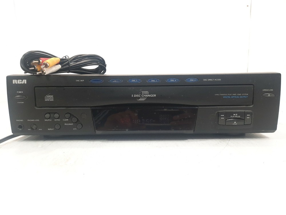 RCA RP-8070D Compact Disc Player 5-CD Changer Stereo System ■JF■ Tested ■JF■