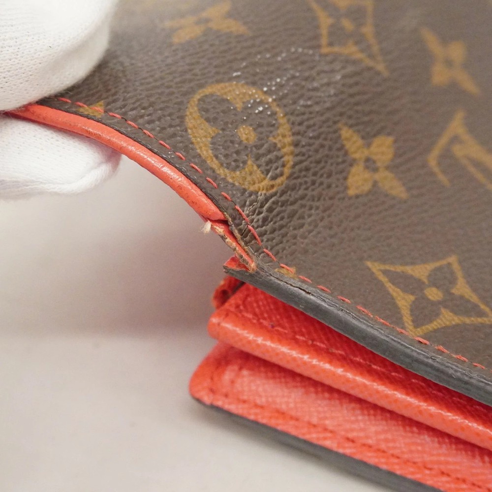 Louis Vuitton Monogram Long Wallet Leather