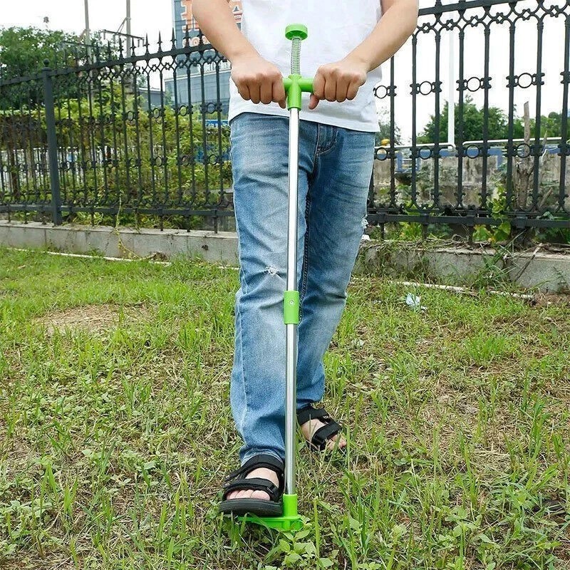 Weeder Root Remover Outdoor Long Handle Killer Weed Puller Removable Stand Up