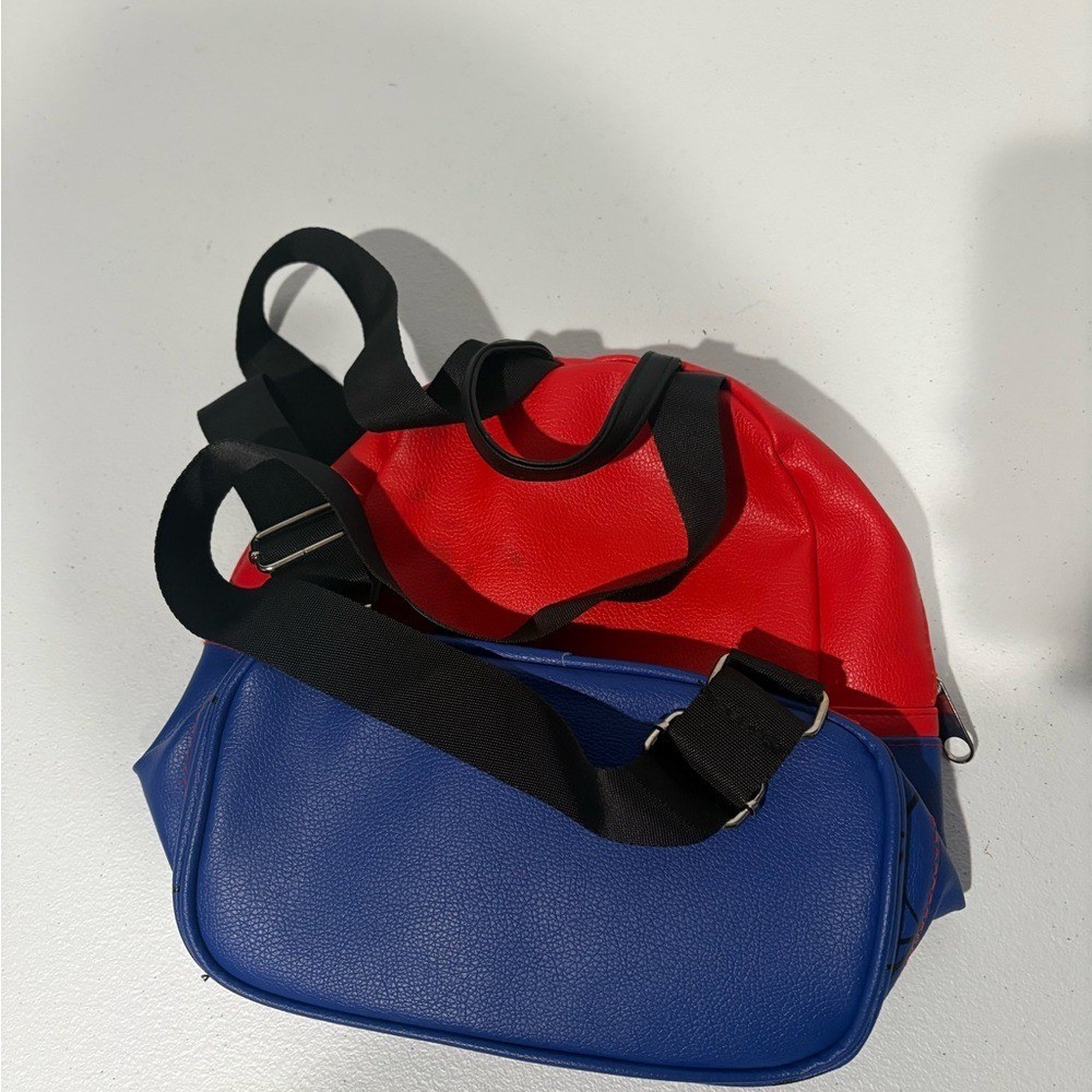 Marvel Bear Red and Blue Spider Backpack
