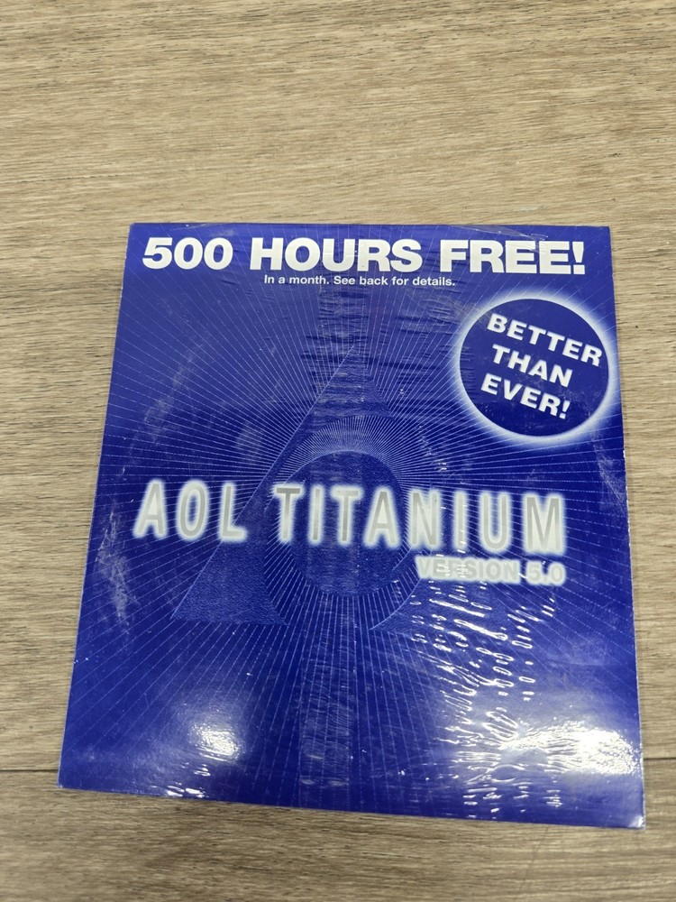 AOL Sign Up Disc Titanium 5.0 CD