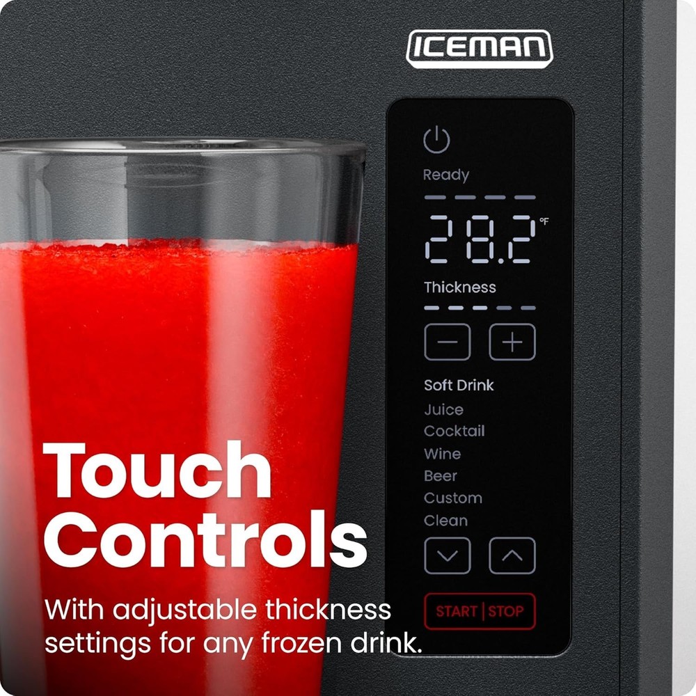 Chefman Slush-Ease 68oz Drink Maker - Automatic Cleaning & Creative Beverages