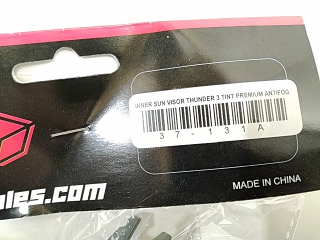 Inner Sun Visor Thunder 3 - 2000 Castle NOS