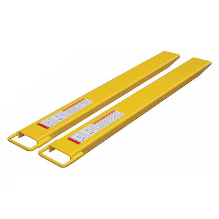 Fork Extensions, 84In.L X 5Inw, Strap, Pk2, 35Lu37
