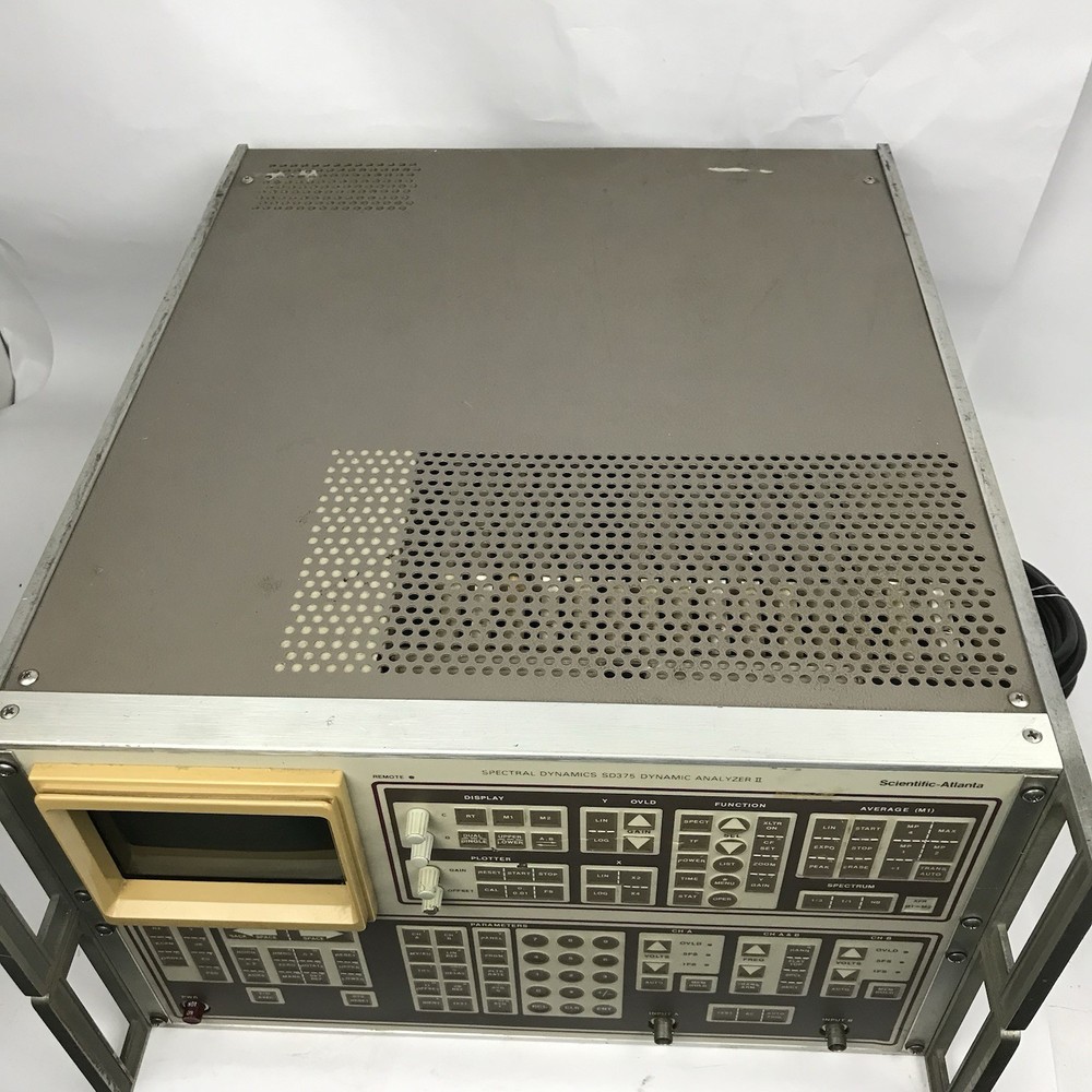 Scientific Atlanta SD375 Spectral Dynamics Analyzer II, Untested Powers On