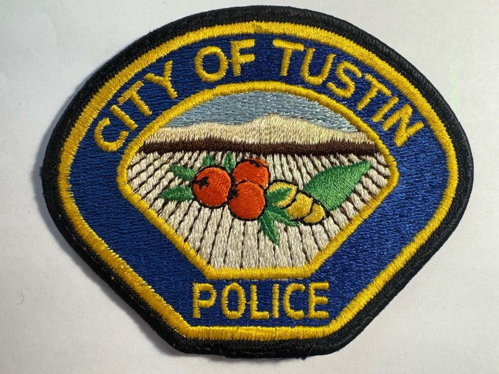Tustin California Police Patch
