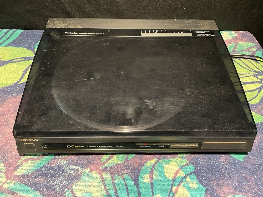 Technics SL-L20 Turntable Linear Drive 100% Working Record Player