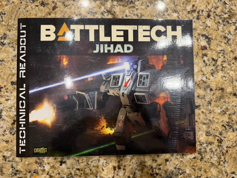 Battletech: Technical Readout Jihad by Catalyst Games, 2022 - 35317