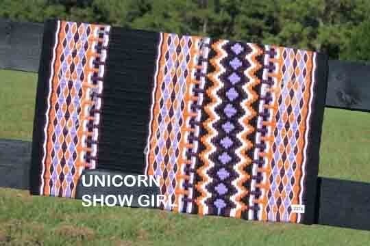 Handmade Saddle Pad Western show saddle pad horsemanship saddle pad