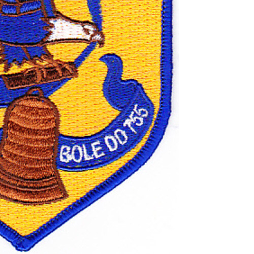 DD-755 USS John A Bole Patch - Version A