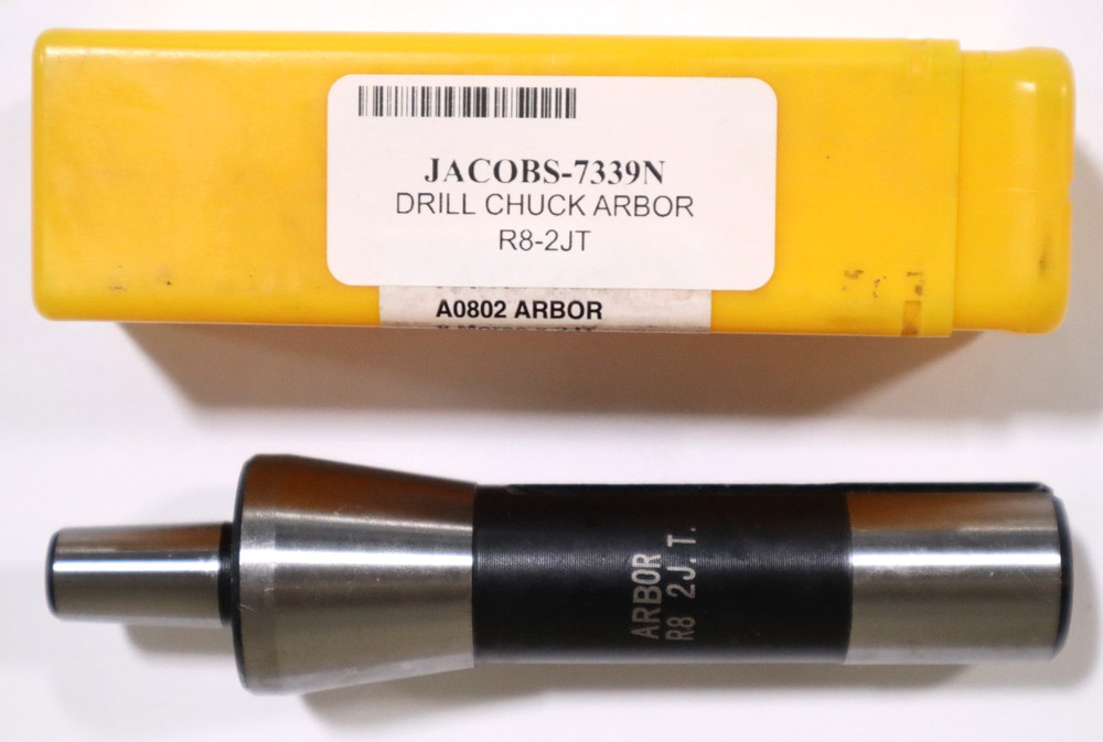 JACOBS, JT2 x R8 DRILL CHUCK ARBOR 7339N