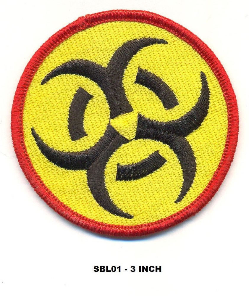 BIOHAZARD SYMBOL CLOTH PATCH - SBL01