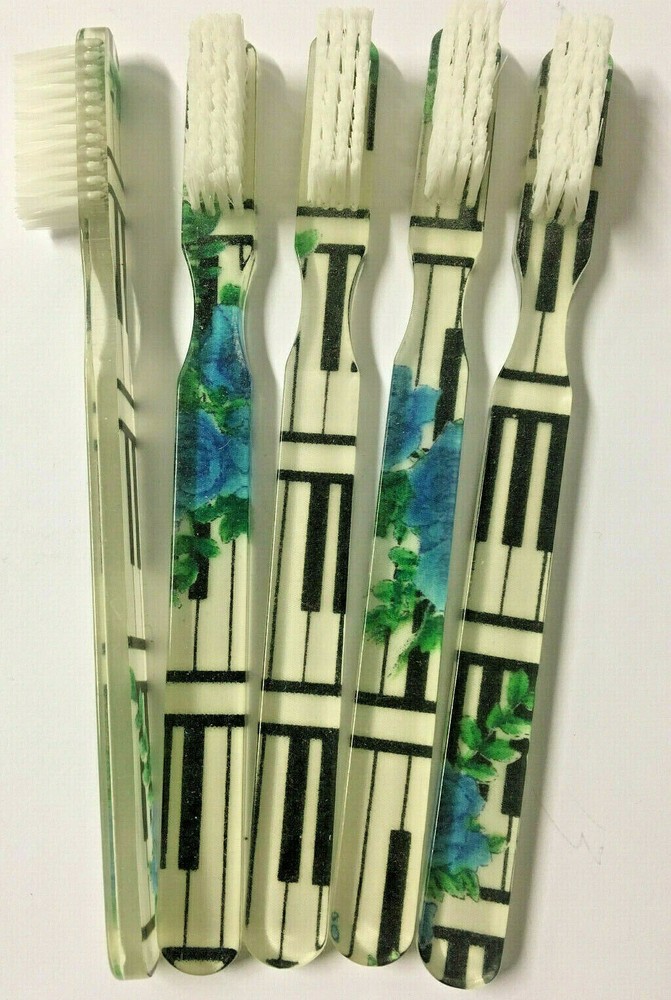 10-PACK FUN Vintage NEW Designer Toothbrush