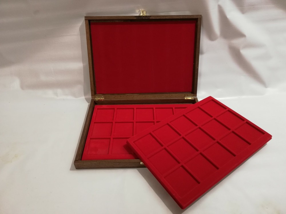 Vatican City Coin Case Box With 2 Trays