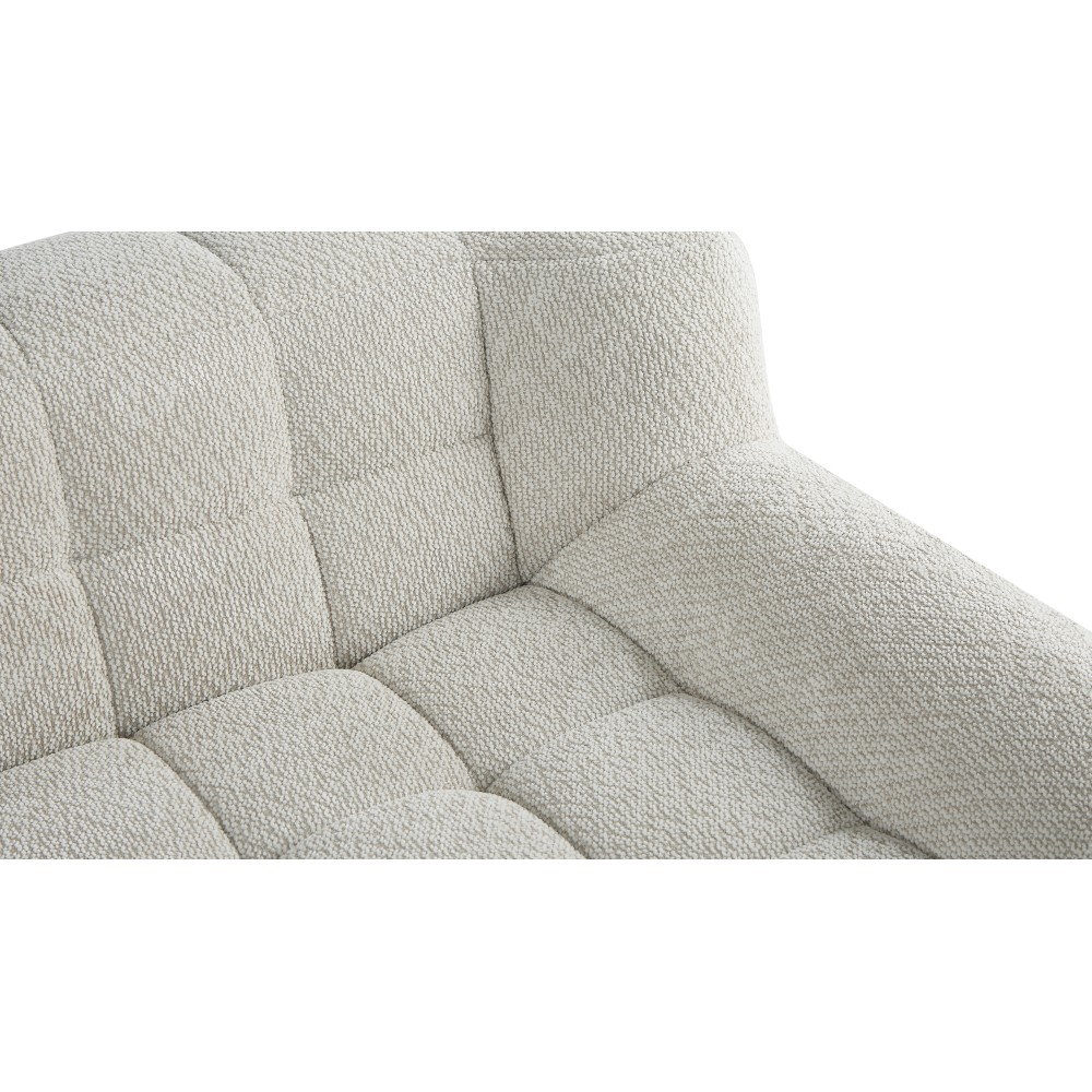 2 Seater Sofa, Velvet Fabric, Free Shipping & Compression Packaged