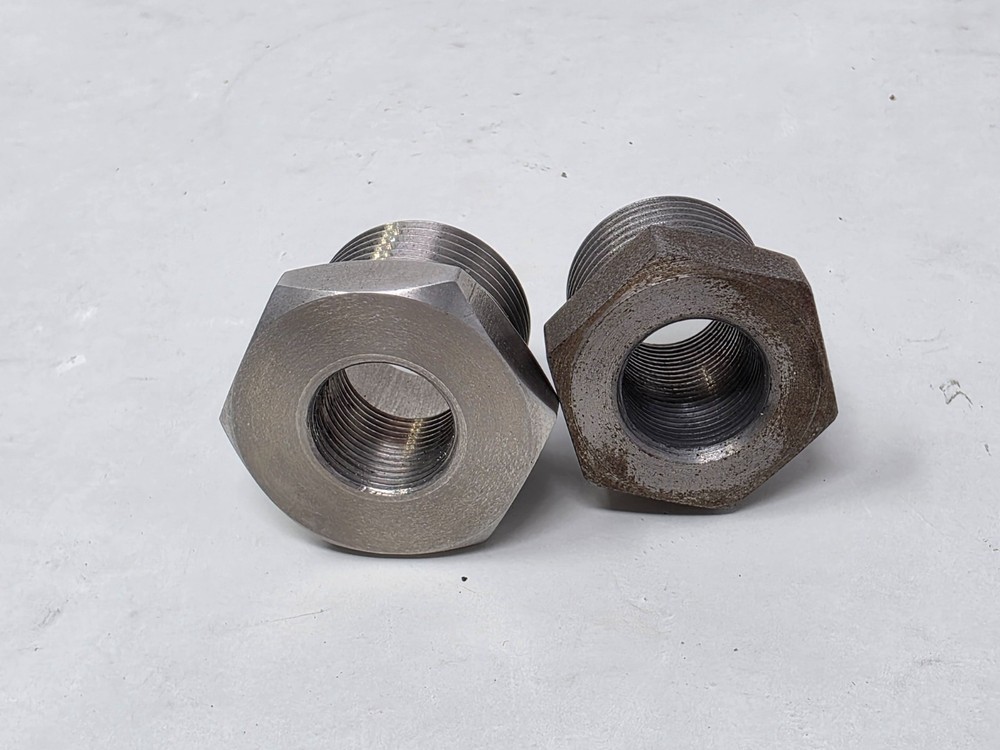 2 Pack Premium Thread Adapters 1/2x28 2 different sizes