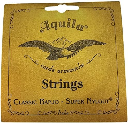 Aquila Nylgut Banjo Strings Medium Tension 5-Pack
