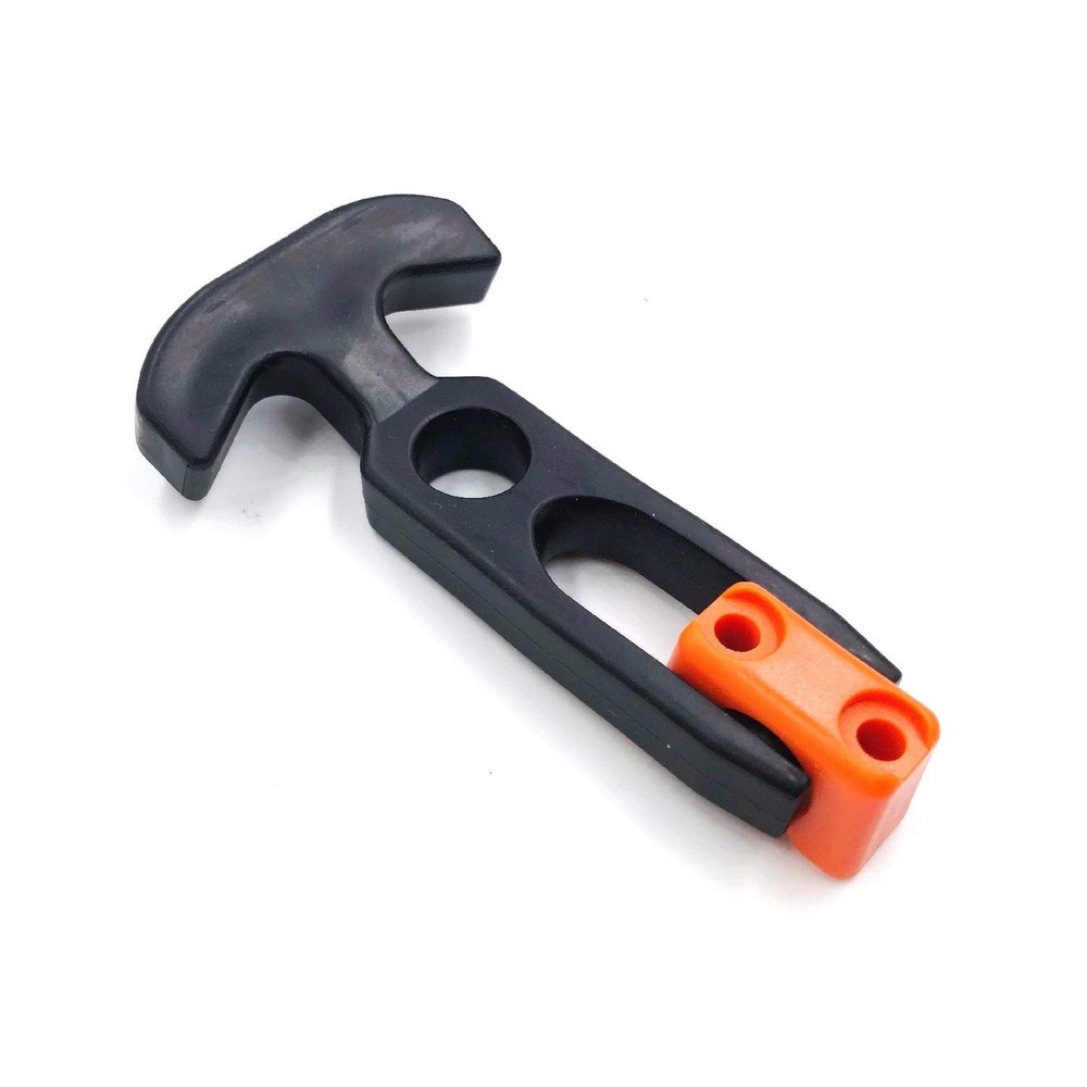 Creatyi 2 PCS Cooler Latch Replacements Durable Black, Orange