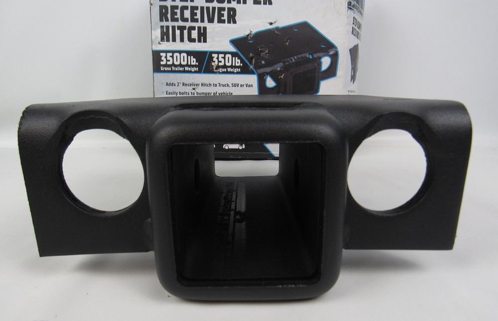 HAULMASTER Class II Step Bumper Receiver Hitch 2" Receiver Opening NEW
