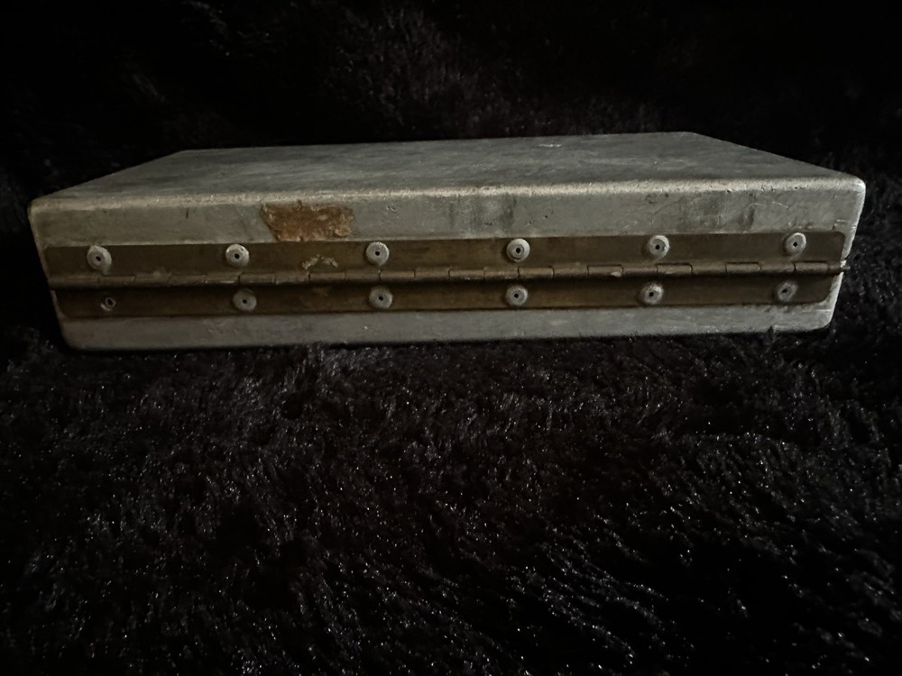 Vintage Azimuth Angle Tool w/ Case – Boston Naval Shipyard 1973, 9+ lbs